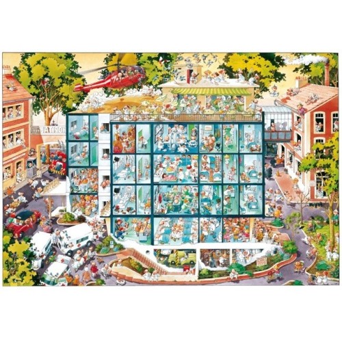 EMERGENCY ROOM - PUZZLE + POSTER