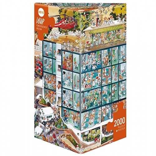 EMERGENCY ROOM - PUZZLE + POSTER
