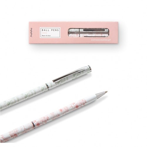 BALL PENS (PRETA E AZUL)