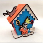 Mealheiro - Cavaleiro azul/vermelho