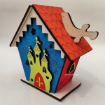 Mealheiro - Cavaleiro azul/vermelho