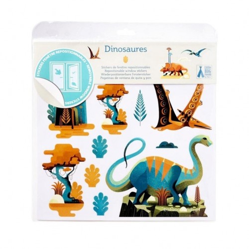 Autocolantes de vidro | Dinossauros