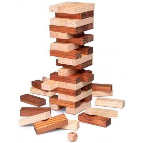 Block by Block - duas cores (JENGA)