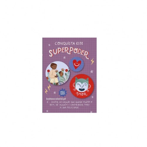 CRACHÁ SUPER PODERES | AMOR