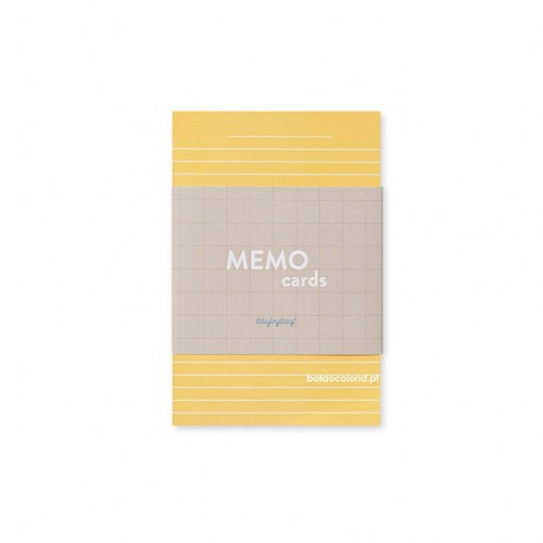 MEMO CARDS