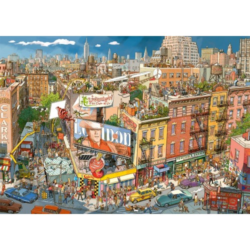 SUPERHERO MOVIE- PUZZLE + POSTER