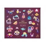 160 Autocolantes Silly Birds