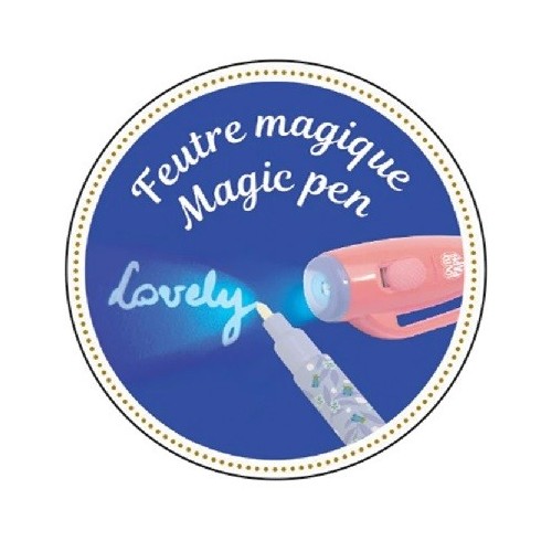 Diário com caneta mágica - LISA