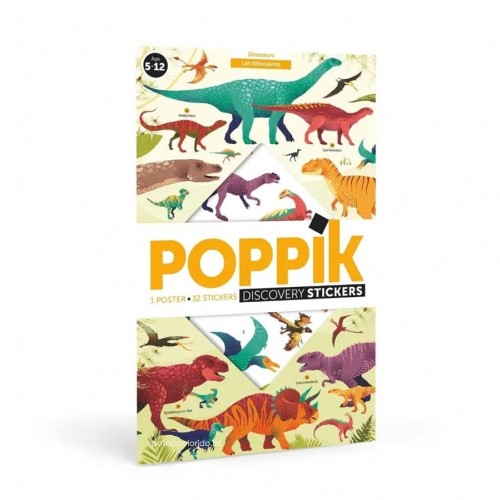 DISCOVERY DINOSAURS| POSTER + STICKERS
