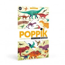 DISCOVERY DINOSAURS| POSTER + STICKERS