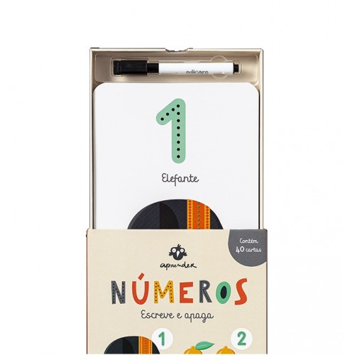 ESCREVE E APAGA - NÚMEROS