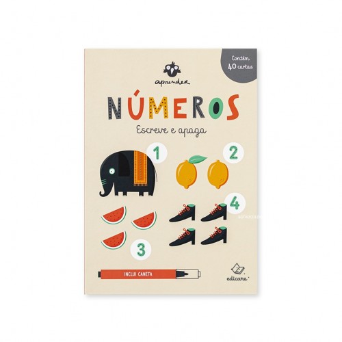 ESCREVE E APAGA - NÚMEROS