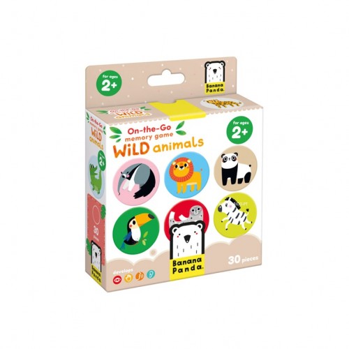 ON THE GO WILD ANIMALS - MEMORY GAME