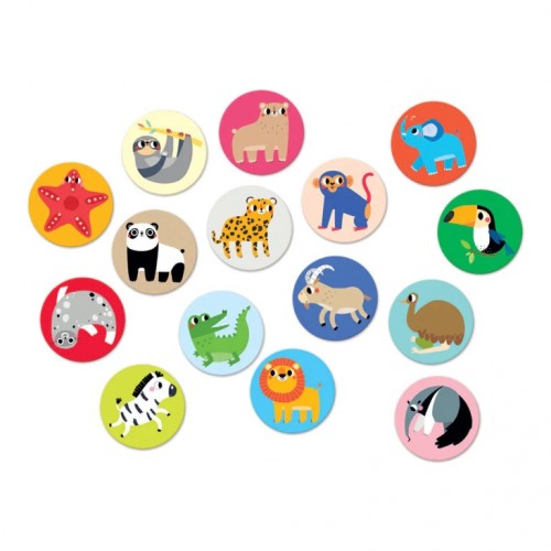 ON THE GO WILD ANIMALS - MEMORY GAME