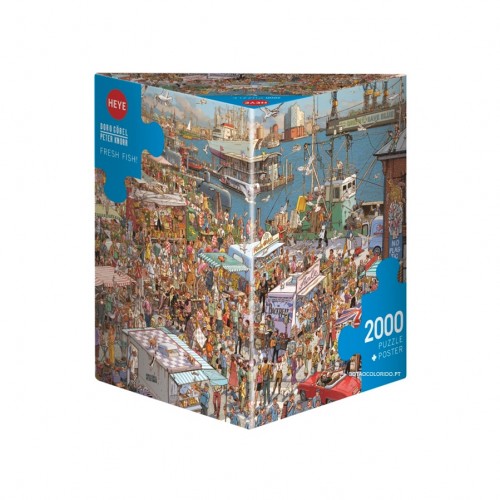 FRESH FISH - PUZZLE + POSTER