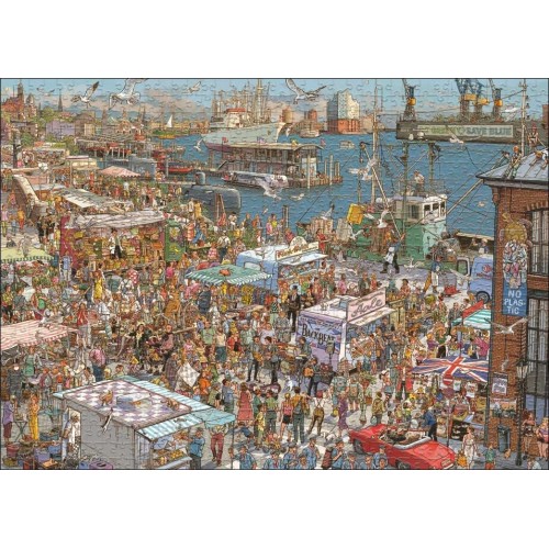 FRESH FISH - PUZZLE + POSTER