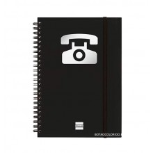 INDICE TELEFONICO/PASSWORDS - PRETO