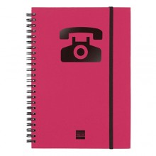 INDICE TELEFONICO/PASSWORDS - VERMELHO