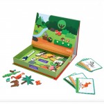 CAIXA MAGNÉTICA CRIA E DESENHA - ANIMAIS DO MUNDO