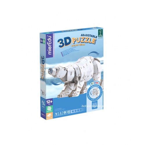 URSO POLAR - PUZZLE 3D ARTICULADO