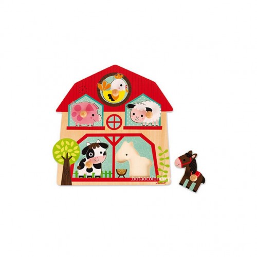 PUZZLE DE ENCAIXE SONORO - QUINTA