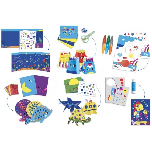 6 ACTIVIDADES CRIATIVAS - O MAR