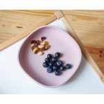 PRATO DE SILICONE - ROSA