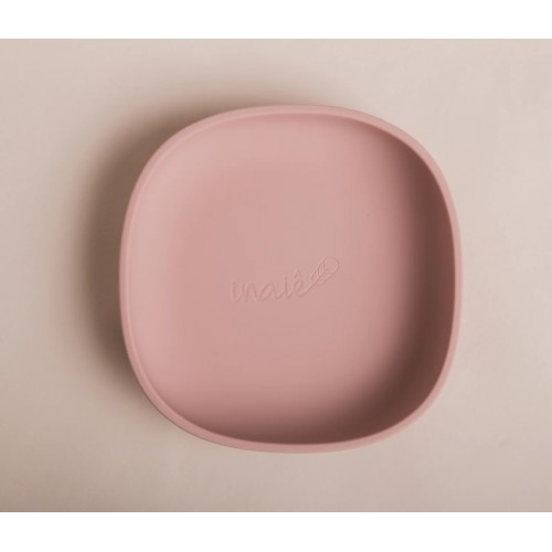 PRATO DE SILICONE - ROSA