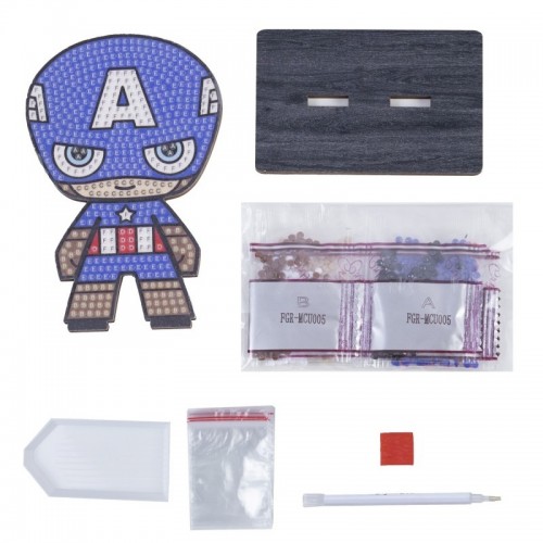 CAPTAIN AMERICA - CRYSTAL ART BUDDY