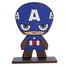 CAPTAIN AMERICA - CRYSTAL ART BUDDY