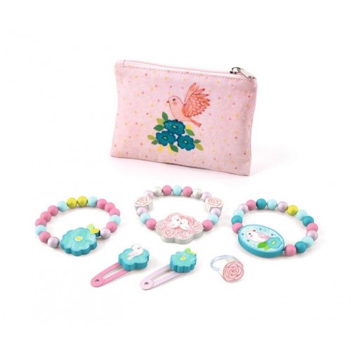 CONJUNTO DE BIJUTERIA - PASSARINHOS