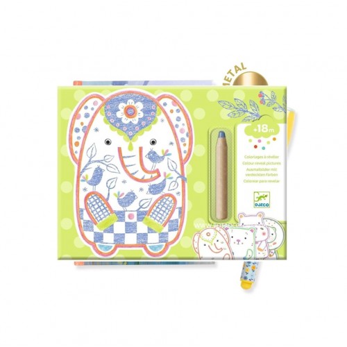 ATELIER DE COLORIR - ANIMAIS SELVAGENS