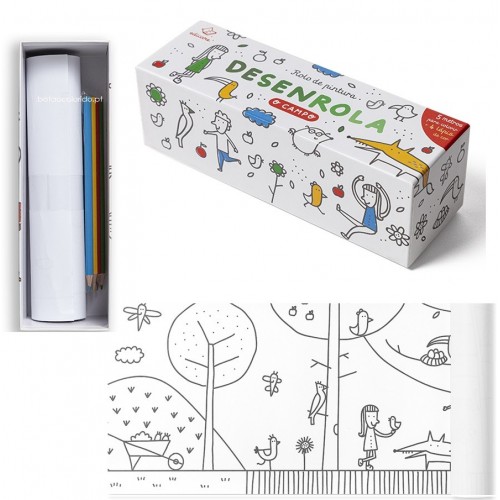 DESENROLA O CAMPO (rolo para colorir)