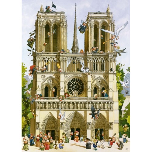 VIVE NOTRE DAME!- PUZZLE