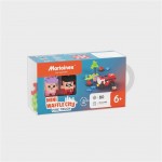 MINI WAFFLE CITY- FIRE TRUCK 80PÇS