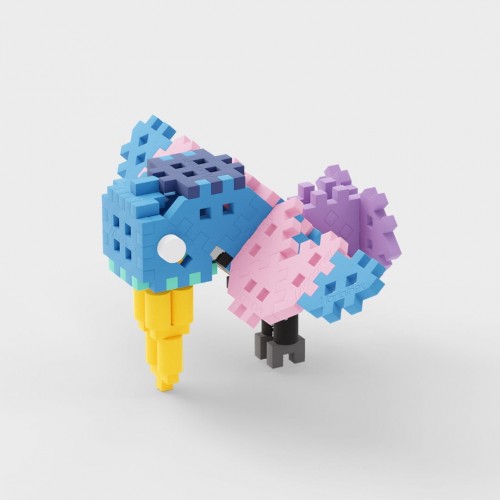 MINI WAFFLE NATURE - COLIBRI 50PÇS