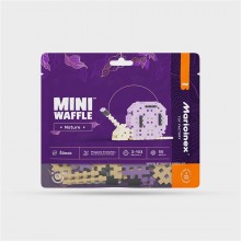 MINI WAFFLE NATURE - CARACOL 50PÇS