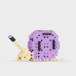 MINI WAFFLE NATURE - CARACOL 50PÇS