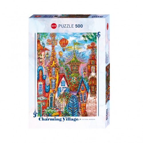 CHARMING VILLAGE BLUE GATE - PUZZLE