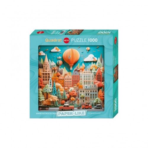 PAPER-LIKE TOWNSCAPE - PUZZLE