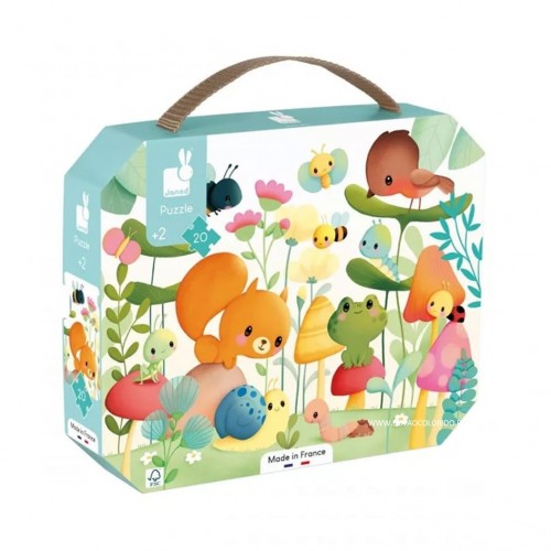 PUZZLE + POSTER - AMIGOS DO JARDIM