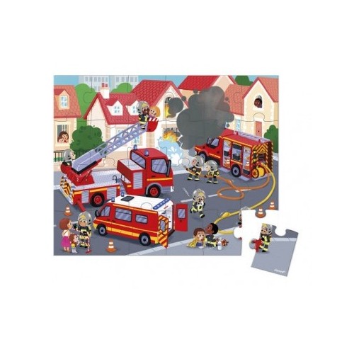 PUZZLE + POSTER - BOMBEIROS