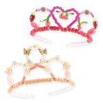 CONJUNTO PARA CRIAR TIARAS - ROSA