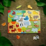 PUZZLE ANIMO - PUZZLE DE MADEIRA