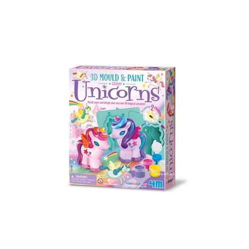 MOULD & PAINT - 3D GLITTER UNICORN