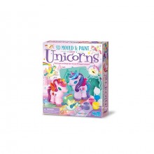 MOULD & PAINT - 3D GLITTER UNICORN