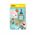 TRAVEL THE WORLD - SCRATCH BOOK