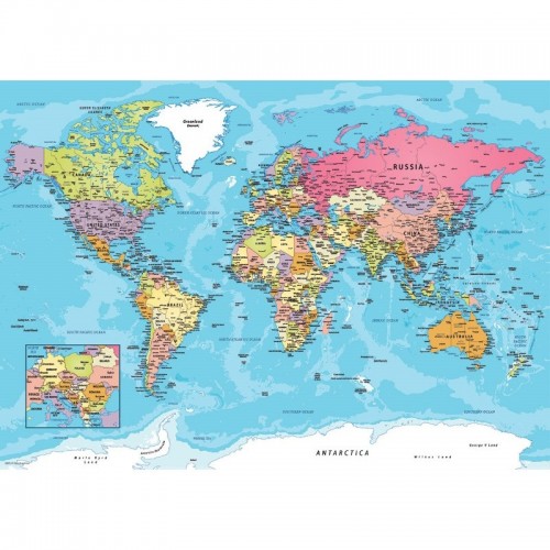 MAP OF THE WORLD - PUZZLE