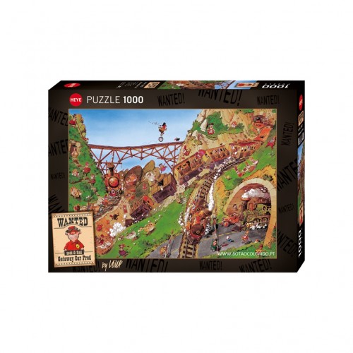 WANTED! GETAWAY CAR - PUZZLE