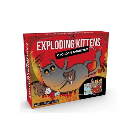 EXPLODING KITTENS - JOGO DE TABULEIRO